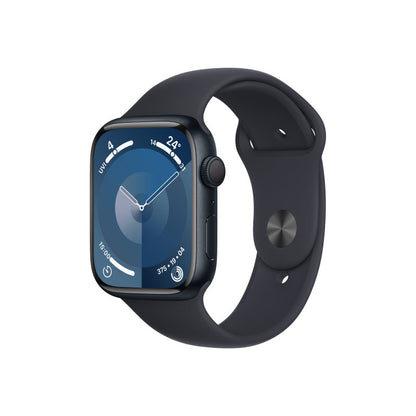 Apple Apple Watch Series 9 GPS 45mm Midnight Aluminum Case with Midnight Sport Band - M/L